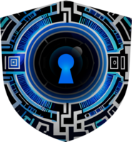 Modern Technology Cybersecurity Icon Crop-out png