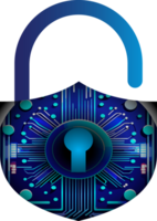 Modern Technology Cybersecurity Icon Crop-out png