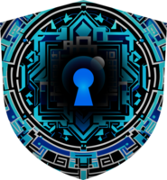 Modern Technology Cybersecurity Icon Crop-out png