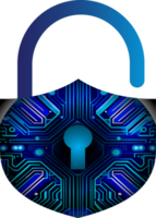 Modern Technology Cybersecurity Icon Crop-out png