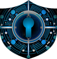 Modern Technology Cybersecurity Icon Crop-out png