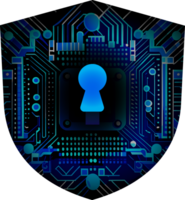 Modern Technology Cybersecurity Icon Crop-out png