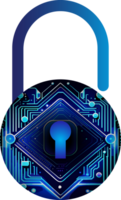 Modern Technology Cybersecurity Icon Crop-out png