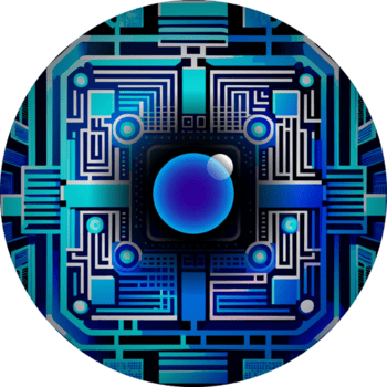 moderno tecnologia cíber segurança ícone recortar png