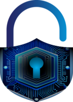 Modern Technology Cybersecurity Icon Crop-out png