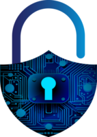 Modern Technology Cybersecurity Icon Crop-out png