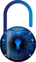 Modern Technology Cybersecurity Icon Crop-out png