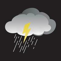 rain icon design. weather illustration, sign and symbol. vector