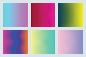 Abstract colorful vector gradient background, illustration and Smooth gradient blur design for banner, ads, web, and presentation bundle templates