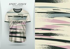 Backgrounds for sports jersey, soccer jerseys, running jerseys, racing jerseys, patterns, grains, eggshell colors, black and pink. vector