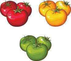 Fresh Vegetables Illustration,  Vegetables Mix vector