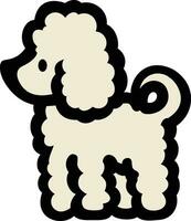 Poodle dog logo template , poodle puppy , poodle logo icon , symbol , clip art , poodle dog , dog grooming company logo template stock vector image