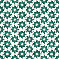 Modern green radial symmetry Mandala background pattern vector