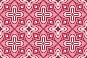 Seamless abstract geometric shape pattern vector