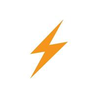 Flash thunderbolt Template vector icon illustration