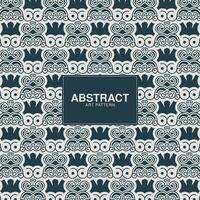 flat ornament line pattern design vector