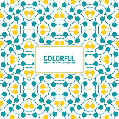 Colorful abstract geometric pattern design