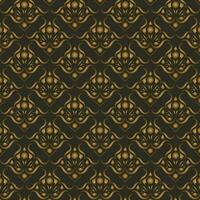 luxury dark seamless pattern background vector