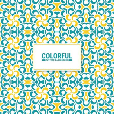 Colorful abstract geometric pattern design