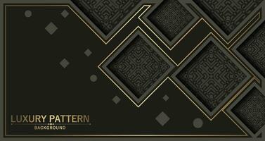 Elegant pattern style dark background vector