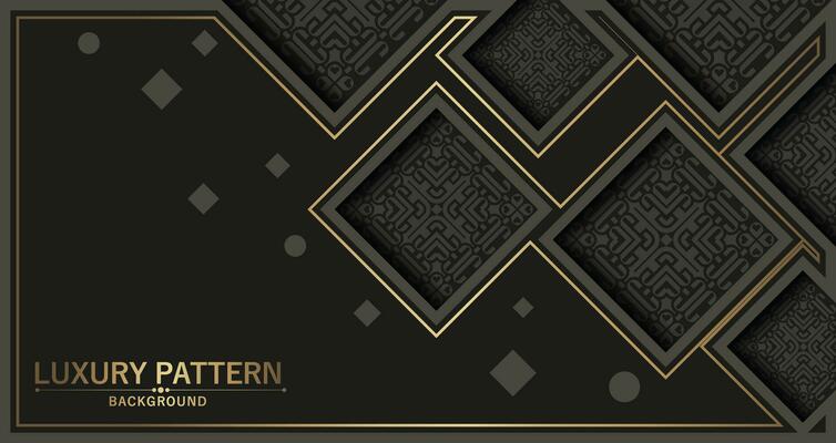 Elegant pattern style dark background