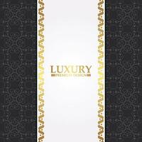 Elegant pattern style dark background vector