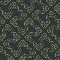 dark ethnic seamless pattern template vector