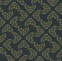 dark ethnic seamless pattern template vector