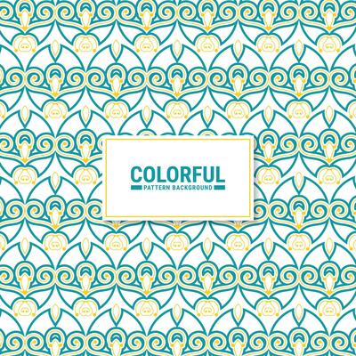 Colorful abstract geometric pattern design