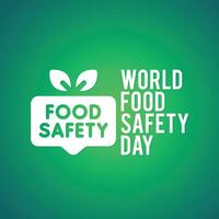 Food Safety Day vector