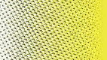 Yellow pop art background with halftone dots in polka dots in retro comic style, vector background for website, presentation, banner