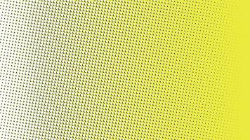 Yellow pop art background with halftone dots in polka dots in retro comic style, vector background for website, presentation, banner