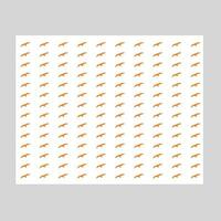 Bird pattern in white background. vector