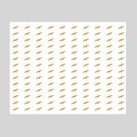 Bird pattern in white background. vector