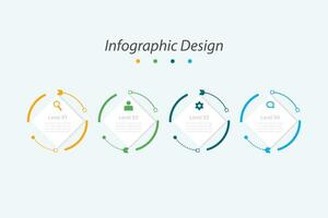 gratis vector cronograma infografía modelo. plano cronograma infografía modelo con sombra efecto.