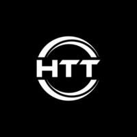 HTT Logo Design, Inspiration for a Unique Identity. Modern Elegance and Creative Design. Watermark Your Success with the Striking this Logo. vector