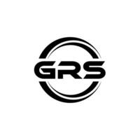 GRS Logo Design, Inspiration for a Unique Identity. Modern Elegance and Creative Design. Watermark Your Success with the Striking this Logo. vector