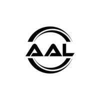 AAL Logo Design, Inspiration for a Unique Identity. Modern Elegance and Creative Design. Watermark Your Success with the Striking this Logo. vector