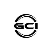 GCI Logo Design, Inspiration for a Unique Identity. Modern Elegance and Creative Design. Watermark Your Success with the Striking this Logo. vector