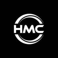 hmc logo diseño, inspiración para un único identidad. moderno elegancia y creativo diseño. filigrana tu éxito con el sorprendentes esta logo. vector