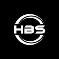 HBS Logo Design, Inspiration for a Unique Identity. Modern Elegance and Creative Design. Watermark Your Success with the Striking this Logo. vector