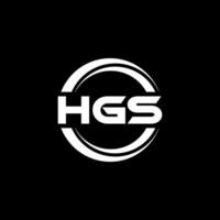 HGS Logo Design, Inspiration for a Unique Identity. Modern Elegance and Creative Design. Watermark Your Success with the Striking this Logo. vector
