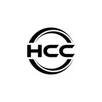 HCC Logo Design, Inspiration for a Unique Identity. Modern Elegance and Creative Design. Watermark Your Success with the Striking this Logo. vector