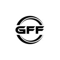 GFF Logo Design, Inspiration for a Unique Identity. Modern Elegance and Creative Design. Watermark Your Success with the Striking this Logo. vector