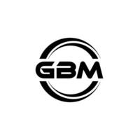 GBM Logo Design, Inspiration for a Unique Identity. Modern Elegance and Creative Design. Watermark Your Success with the Striking this Logo. vector