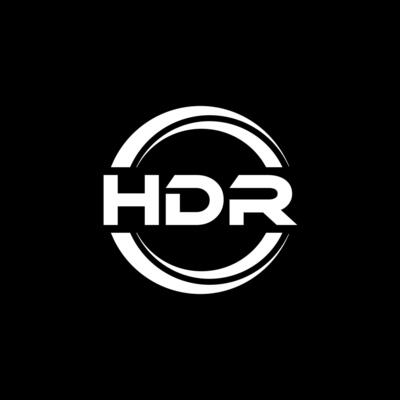 HDR Logo Design, Inspiration for a Unique Identity. Modern Elegance and Creative Design. Watermark Your Success with the Striking this Logo.