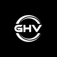 GHV Logo Design, Inspiration for a Unique Identity. Modern Elegance and Creative Design. Watermark Your Success with the Striking this Logo. vector