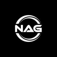 NAG Logo Design, Inspiration for a Unique Identity. Modern Elegance and Creative Design. Watermark Your Success with the Striking this Logo. vector