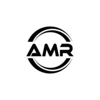 amr logo diseño, inspiración para un único identidad. moderno elegancia y creativo diseño. filigrana tu éxito con el sorprendentes esta logo. vector