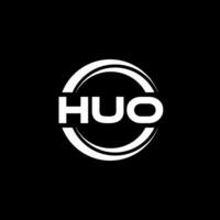 HUO Logo Design, Inspiration for a Unique Identity. Modern Elegance and Creative Design. Watermark Your Success with the Striking this Logo. vector